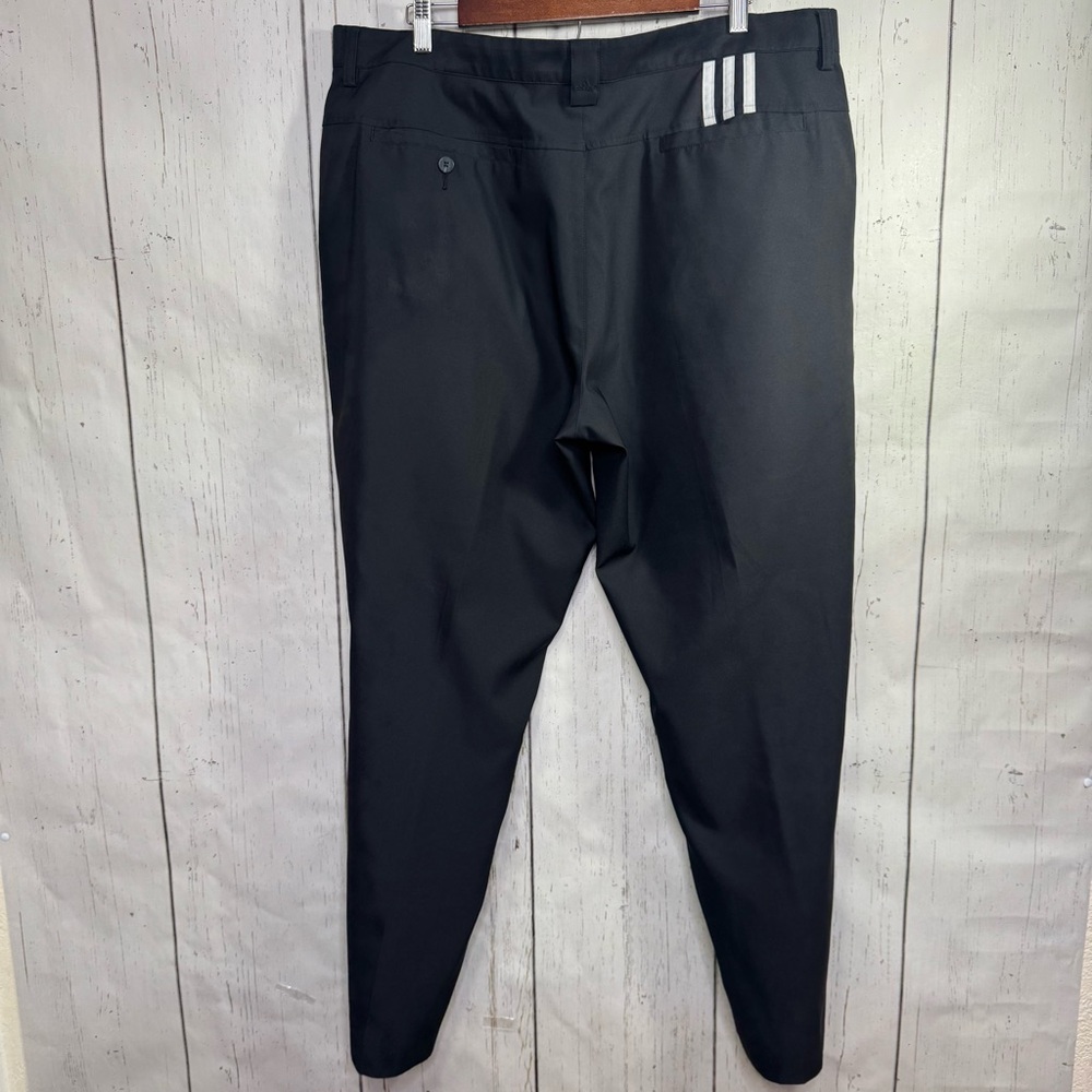 Adidas Climalite Black Golf Pants 38x30 Performance Stretch Athletic Sport